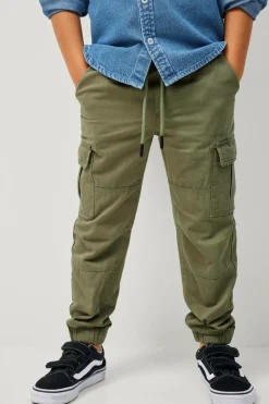 Ellos Collection Cargobukser James Grøn Outlet