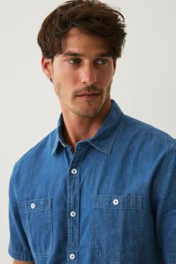 Ellos Collection Cowboyskjorte Walter Lyseblå denim Hot
