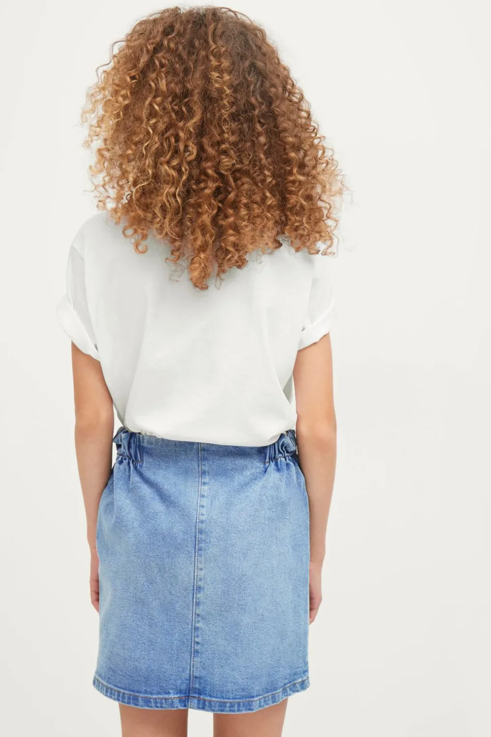 Ellos Nederdele>Collection Denimnederdel Tori Denim blå
