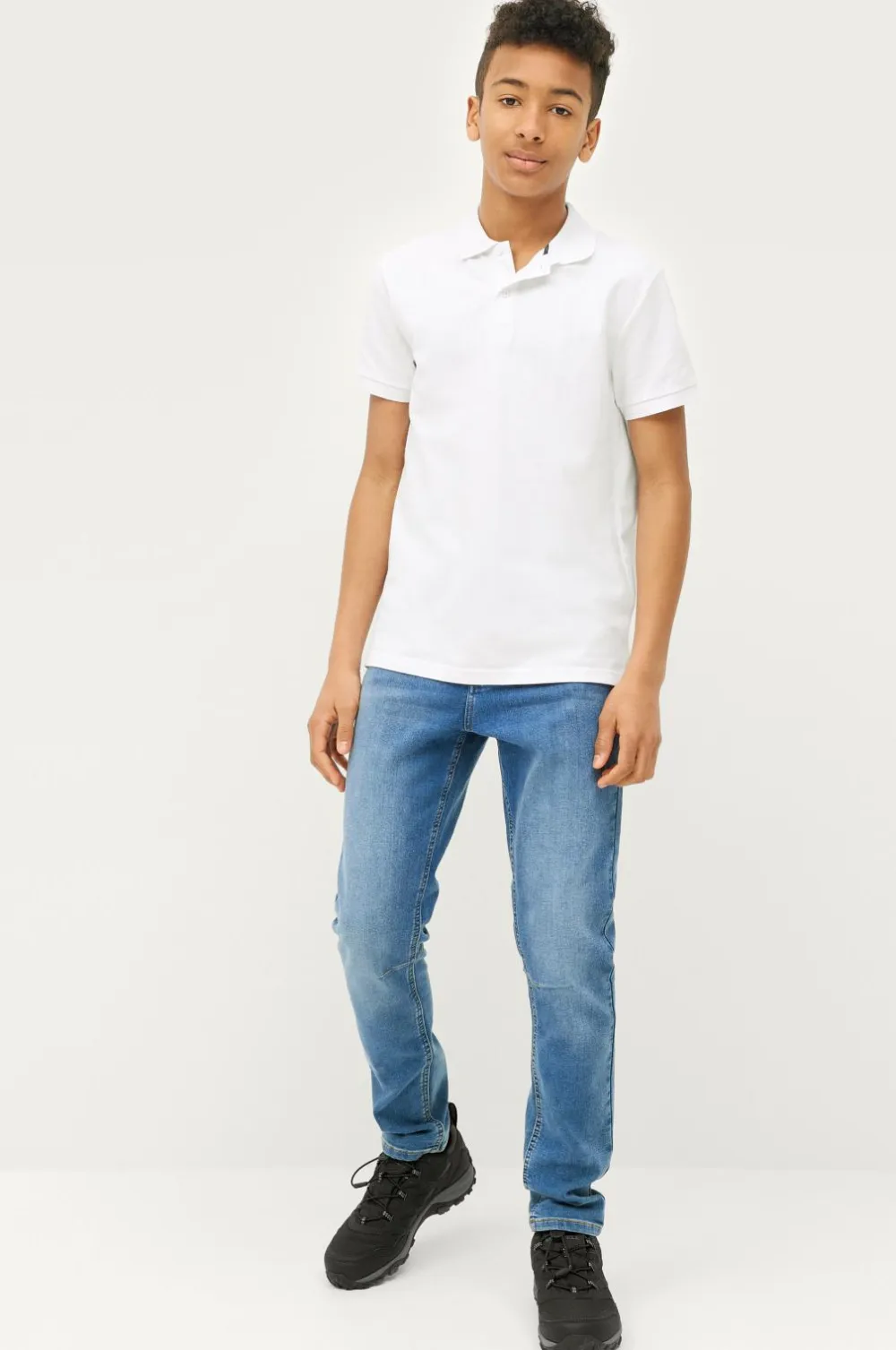 Ellos Collection Denimjoggers Dean Blå vasket Outlet