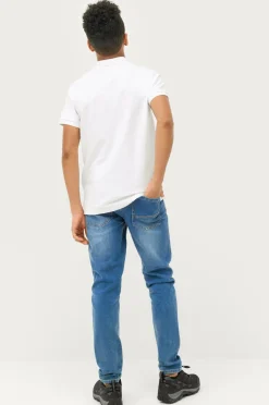 Ellos Collection Denimjoggers Dean Blå vasket Outlet