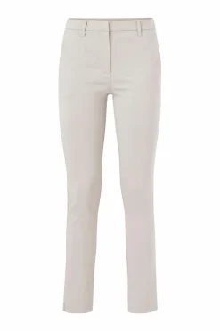 Ellos Collection Flexy Slim fit bukser i superstretch Creme Outlet