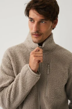 Ellos Collection Fleecejakke Beige farve New