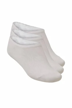 Ellos Strømper>Collection Footies Footies 3-pak Mat hvid hvid