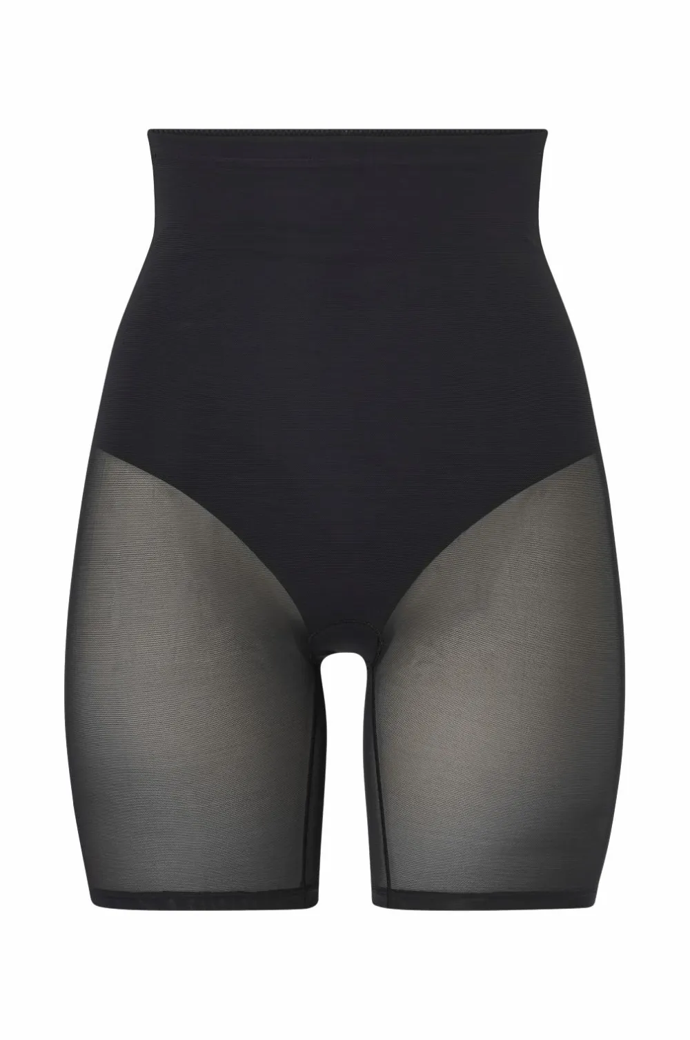 Ellos Collection Formende shorts med høj talje - fast støtte Sort Discount