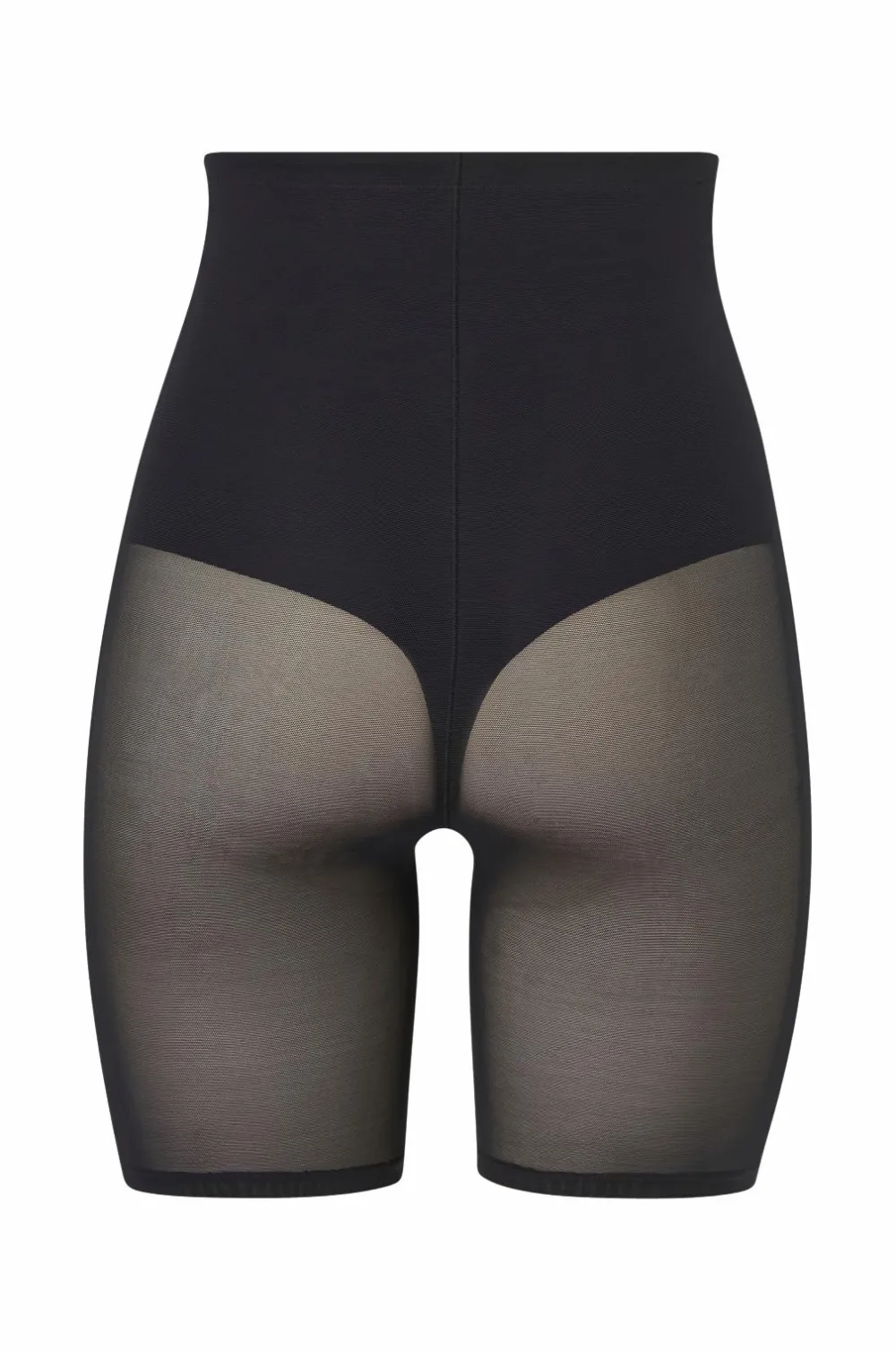 Ellos Collection Formende shorts med høj talje - fast støtte Sort Discount