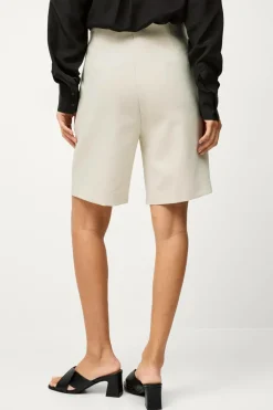 Ellos Collection Habitshorts i stræk Beige New