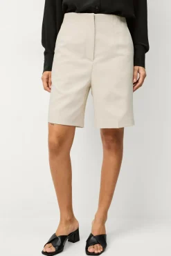 Ellos Collection Habitshorts i stræk Beige New