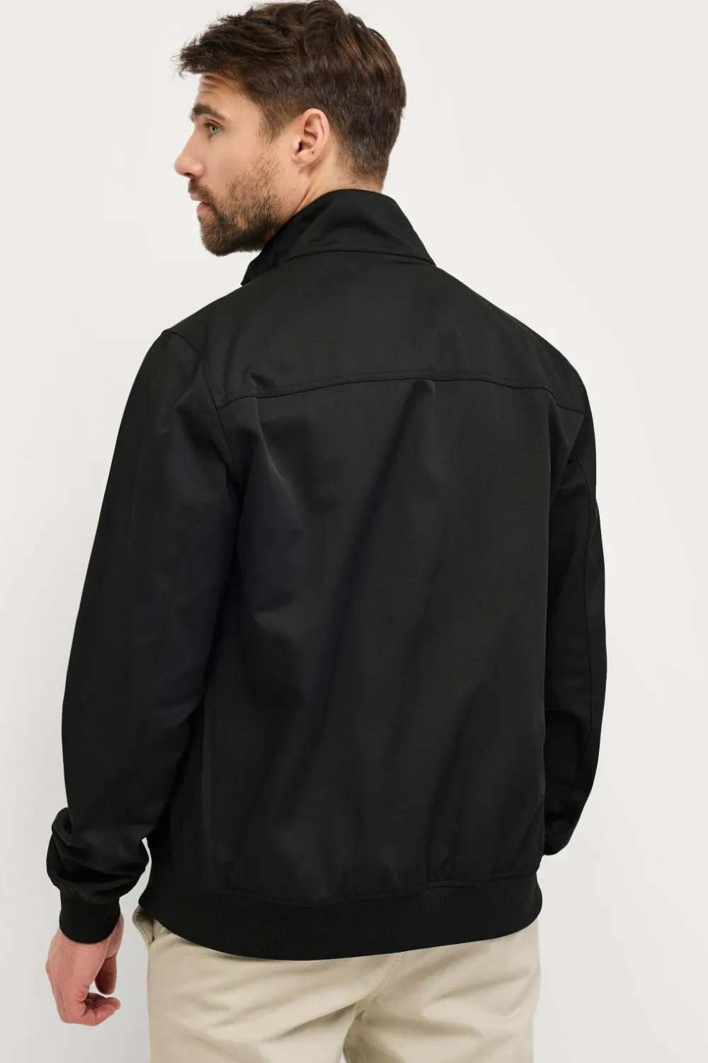 Ellos Collection Harrington jakke Tom Sort Best