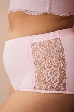 Ellos Collection Hipstertrusse med høj talje Lyserød Clearance