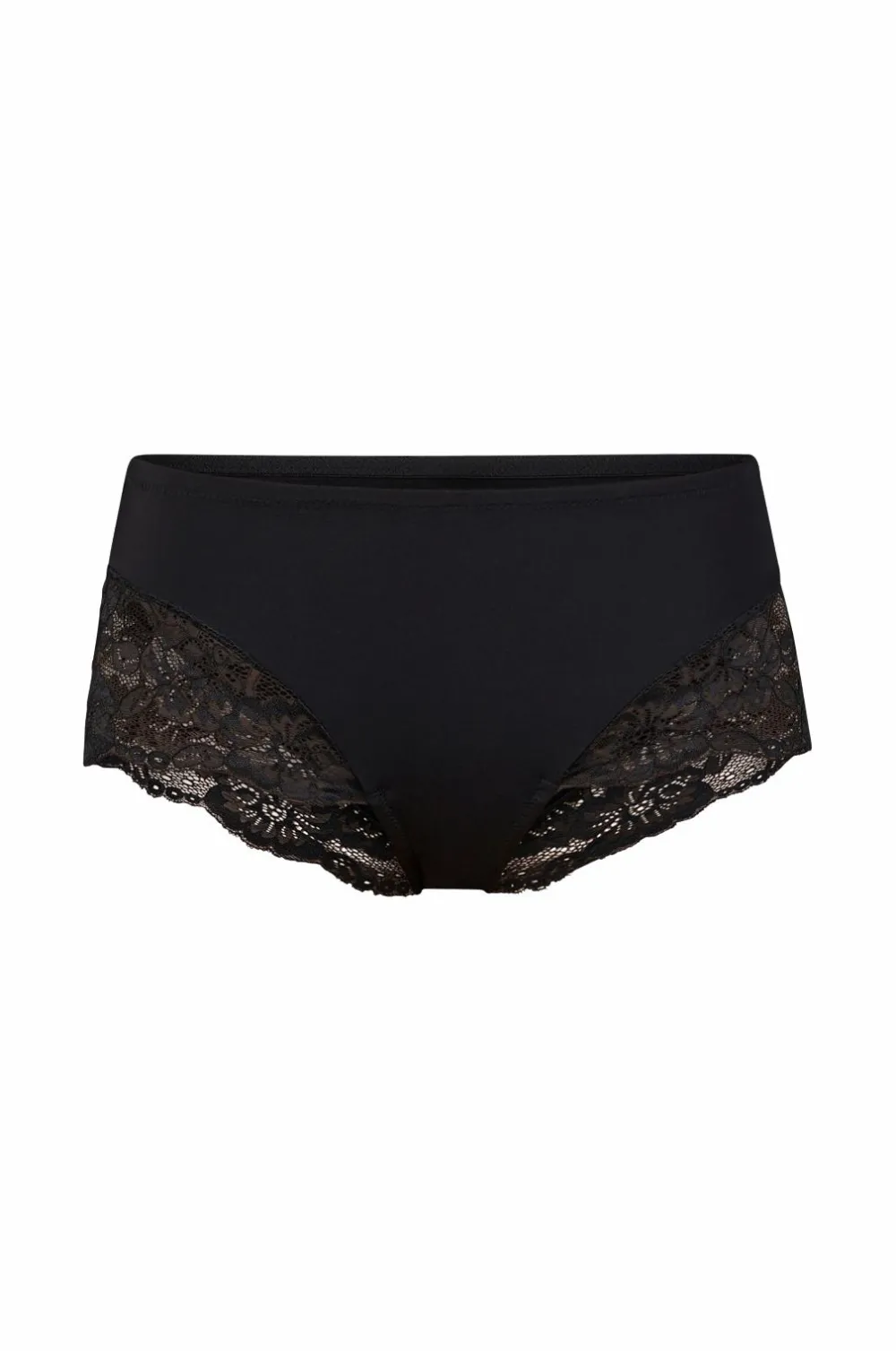 Ellos Trusser>Collection Hipsterbukser med blondeben Sort