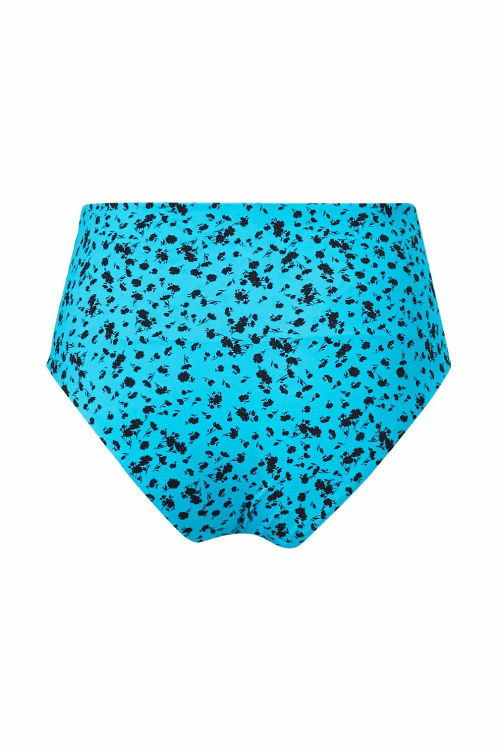 Ellos Collection Høj, helt foret bikinitrusse Turkisblomstret Clearance