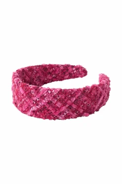 Ellos Collection Hårbøjle i bouclé rosa Best