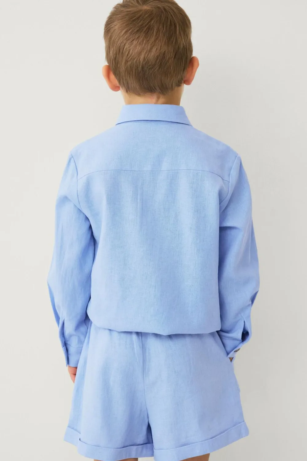 Ellos Collection Hørshorts Martin Mini Blå Online