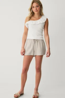 Ellos Collection Hørshorts Frida Beige Sale