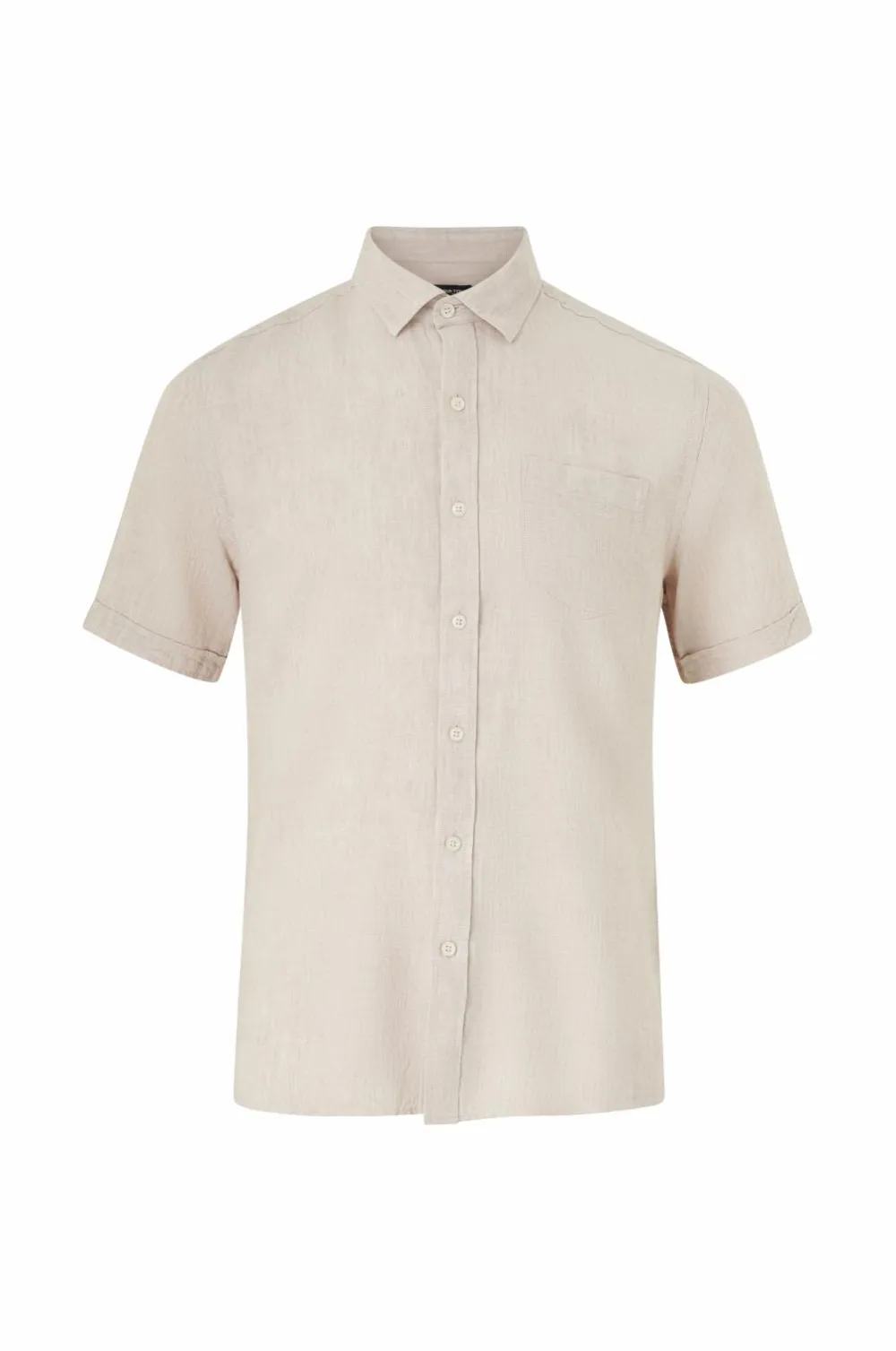 Ellos Collection Hørskjorte Beige Hot