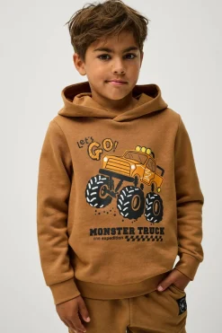 Ellos Sweatshirts & Hoodies>Collection Hættetrøje Maddox Brun