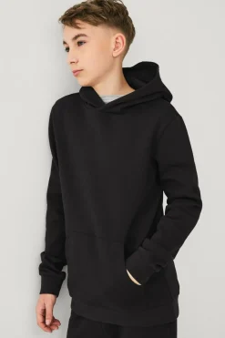 Ellos Collection Hættetrøje Basic Sort Outlet