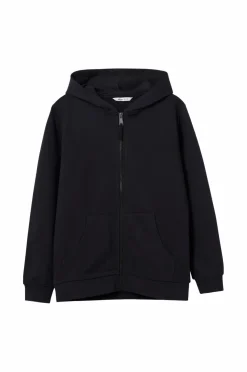 Ellos Collection Hættetrøje Basic Sweatshirt Sort Outlet