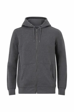 Ellos Collection Hættetrøje John Mørk gråmeleret Clearance