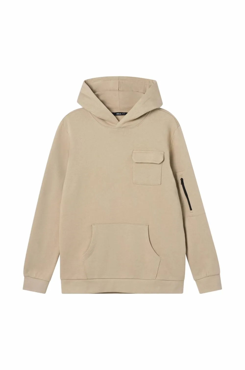 Ellos Sweatshirts & Hoodies>Collection Hættetrøje med brystlomme