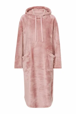 Ellos Collection Hyggelig kjole i fleece Lyslilla Sale