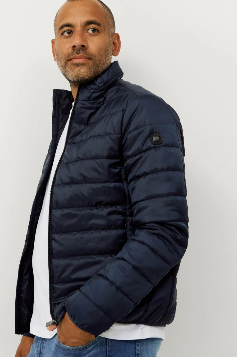 Ellos Jakker & Frakker>Collection Jakke Baxter Blue/misty grey