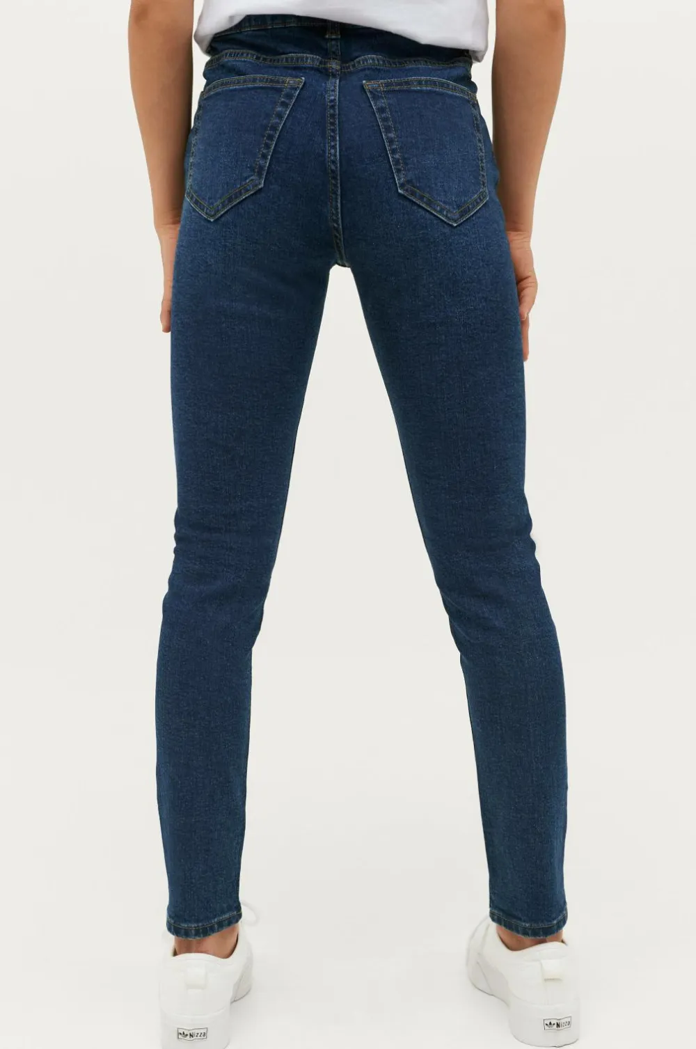 Ellos Jeans>Collection Jeans Jeans Andrea Slim B Girl Denim mørkeblå
