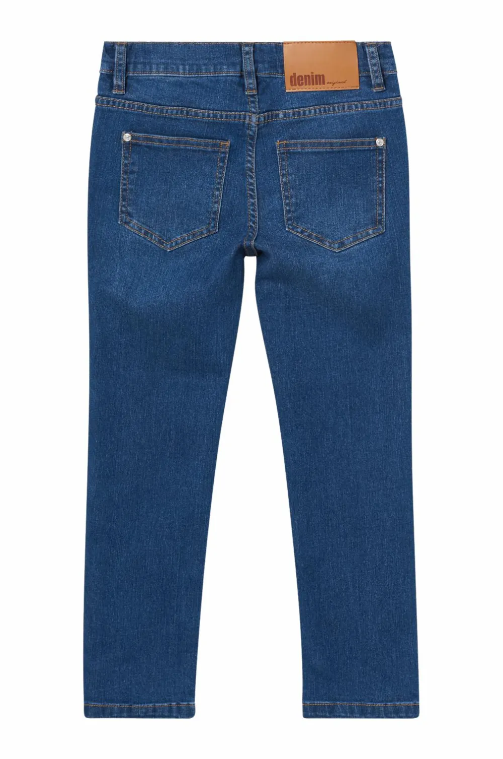 Ellos Collection Jeans Colton Slim Blå denim Outlet