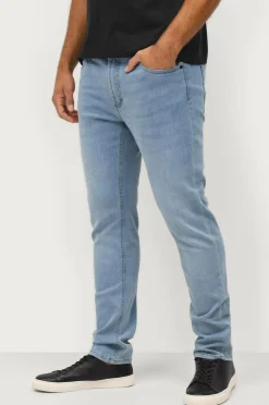Ellos Collection Jeans Warrick Bleg blå Discount