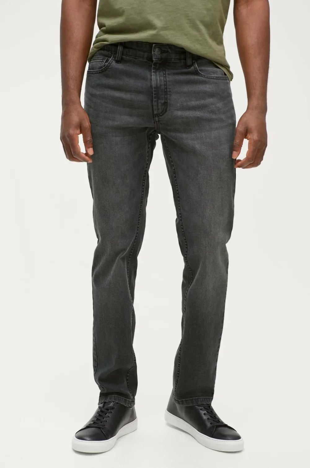 Ellos Jeans>Collection Jeans Warric Classic Fit Sortgrå