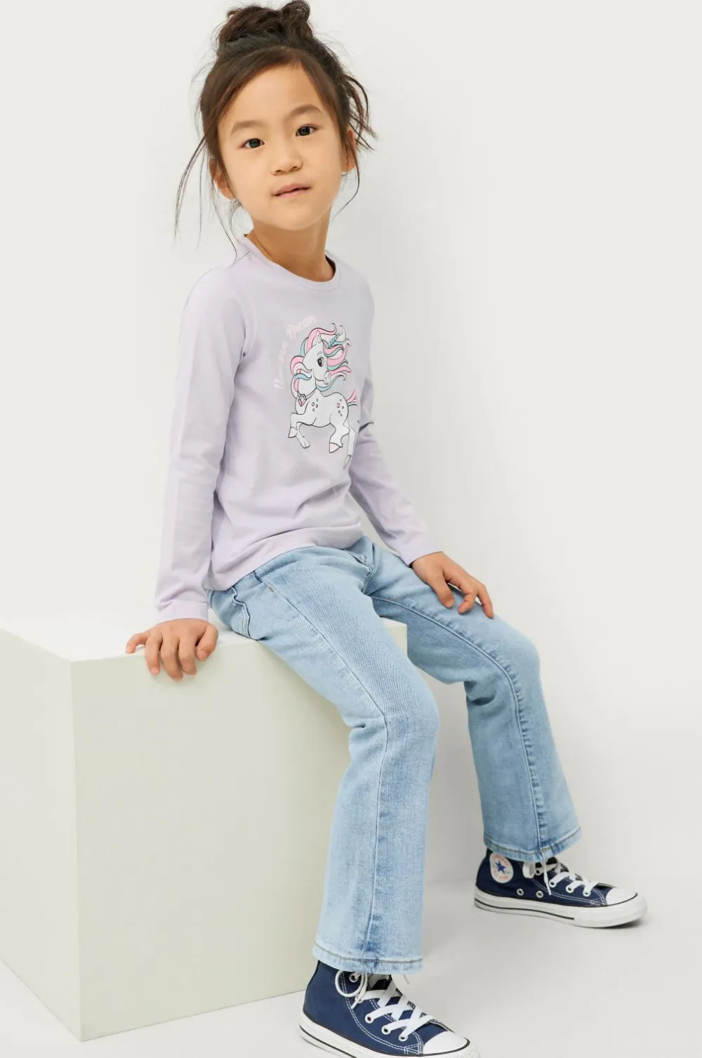 Ellos Jeans>Collection Jeans Lily Lyseblå denim