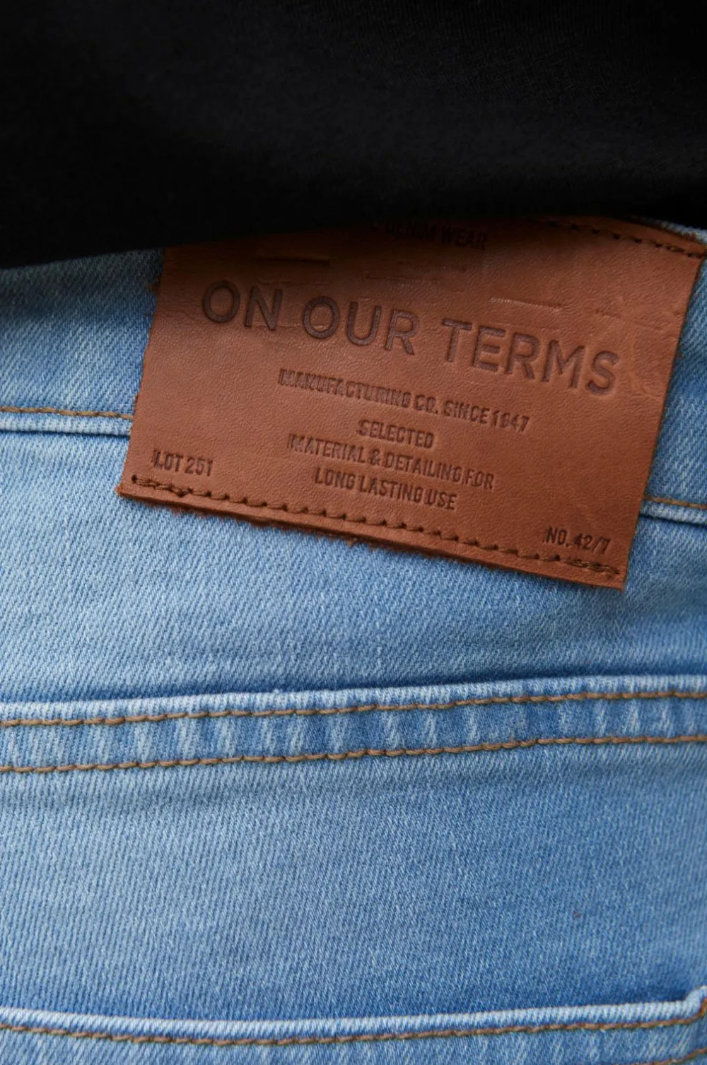 Ellos Collection Jeans Warric Classic Fit Bleg blå Online