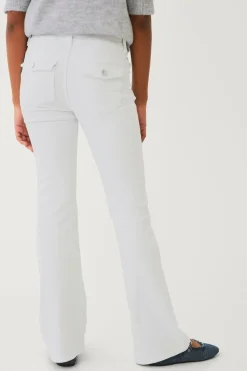 Ellos Collection Jeans Bootcut Hvid Outlet