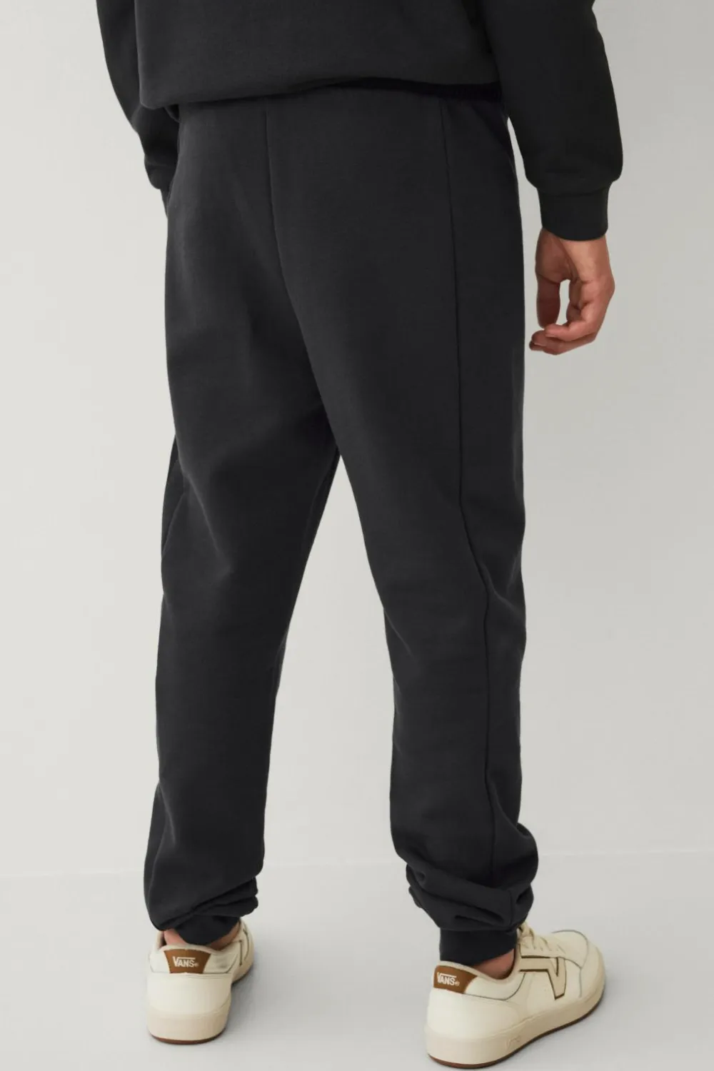 Ellos Bukser & Leggings>Collection Joggingbukser med print mørkegrå