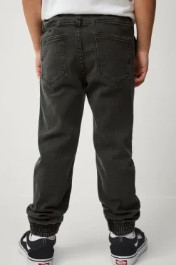 Ellos Collection Joggingbukser i denimer Ben Sort Hot