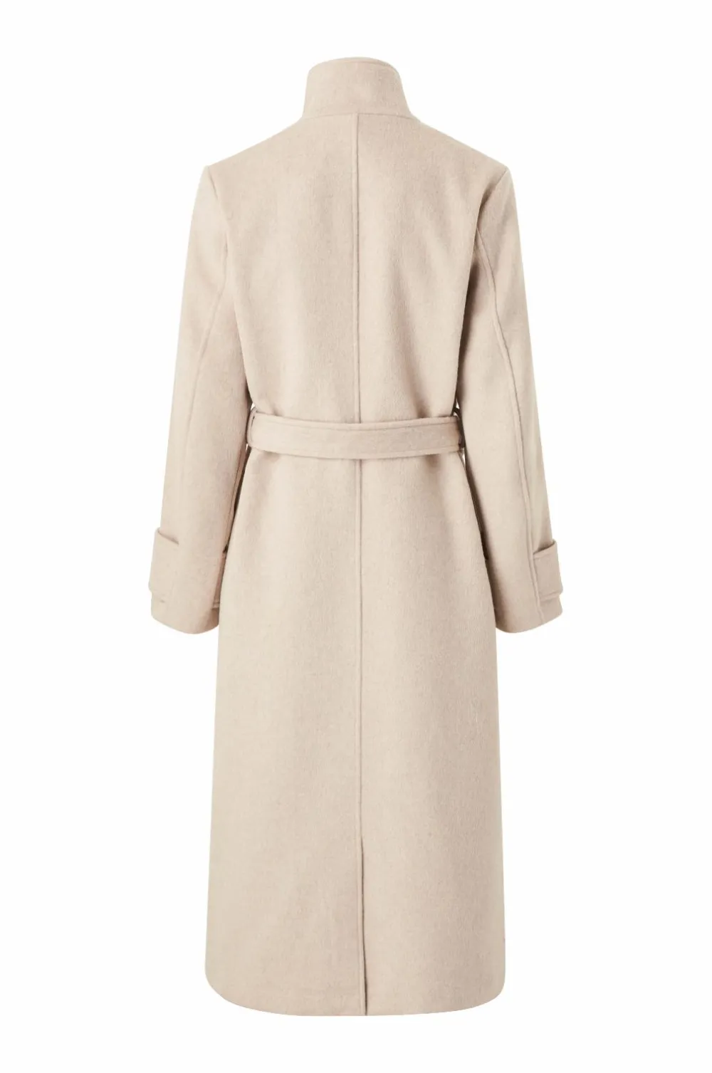 Ellos Collection Kappe med bælte Beige melange New