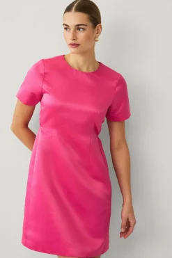 Ellos Collection Kjole med defineret talje Lyserød Clearance