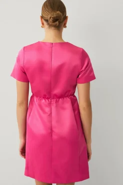 Ellos Collection Kjole med defineret talje Lyserød Clearance