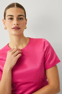 Ellos Collection Kjole med defineret talje Lyserød Clearance
