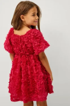 Ellos Collection Kjole Lily Rødmønstret Clearance