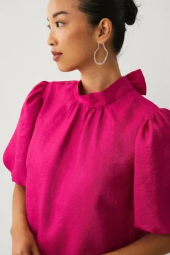 Ellos Collection Kjole med sløjfe rosa New