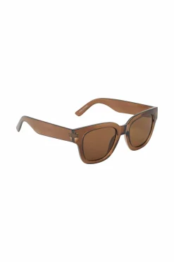 Ellos Collection Klassiske chunky solbriller Brun Online