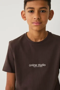 Ellos Collection Kortærmet t-shirt brun