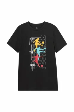 Ellos Collection Kortærmet t-shirt sort Outlet