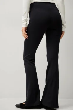 Ellos Collection Kraftige leggings med bootcut Sort Discount