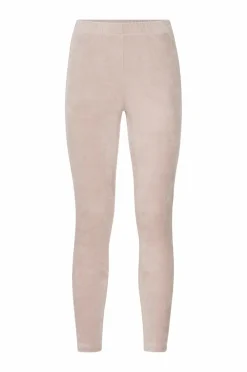 Ellos Collection Leggings i velour Beige