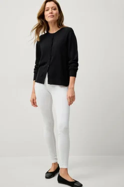 Ellos Collection Leggings med høj talje Hvid Outlet