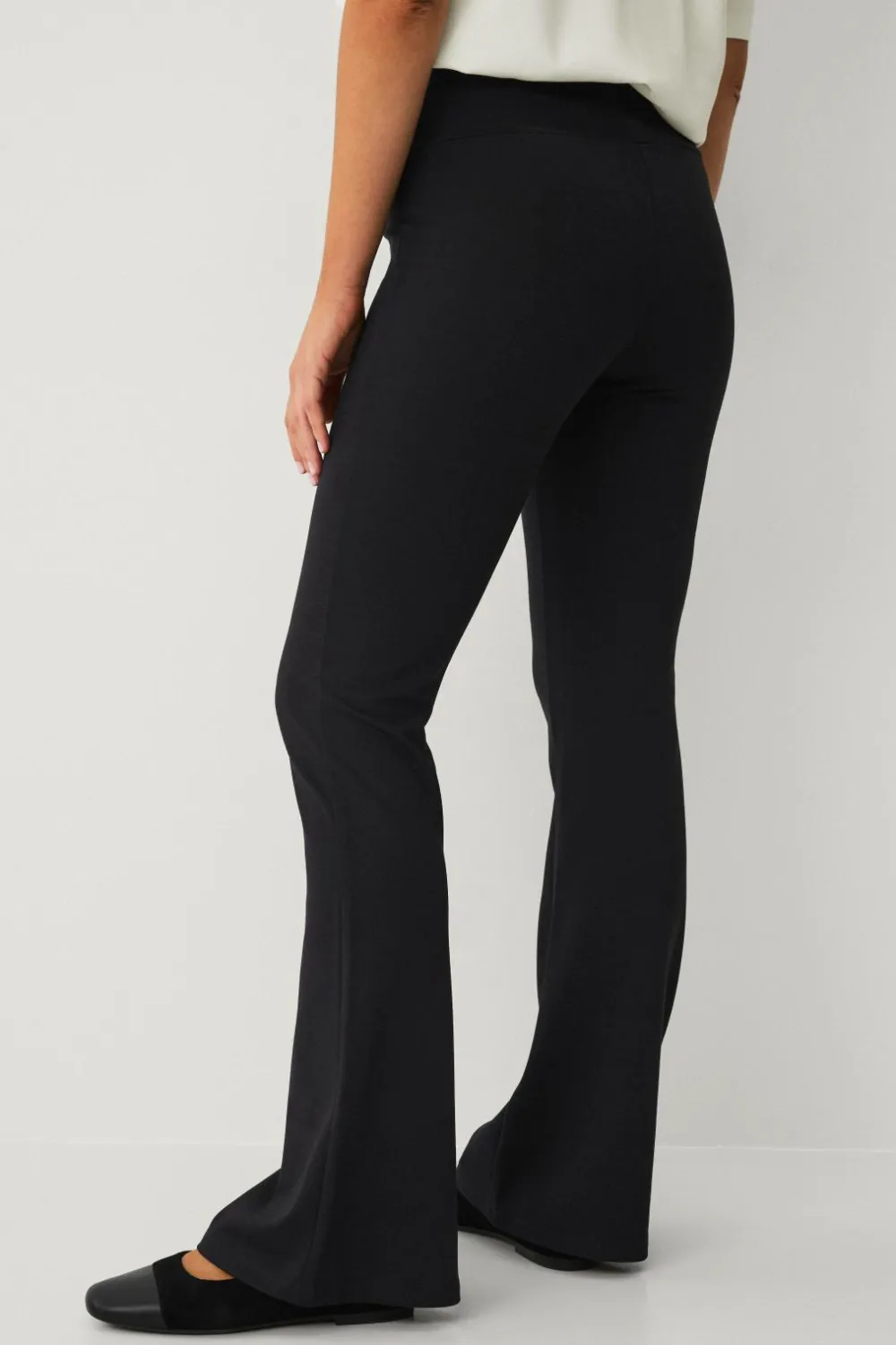Ellos Collection Leggings med bootcut Sort Sale