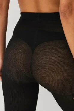 Ellos Collection Leggings i bambus - let støtte sort Outlet